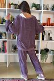 Terry B Classic Sweatshirt Dewberry 